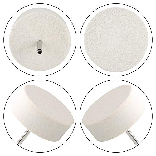Laniakea 75Mm Felt Polishing Buffing Wheel 3 Inch Felt Buffing Pad thumb #3