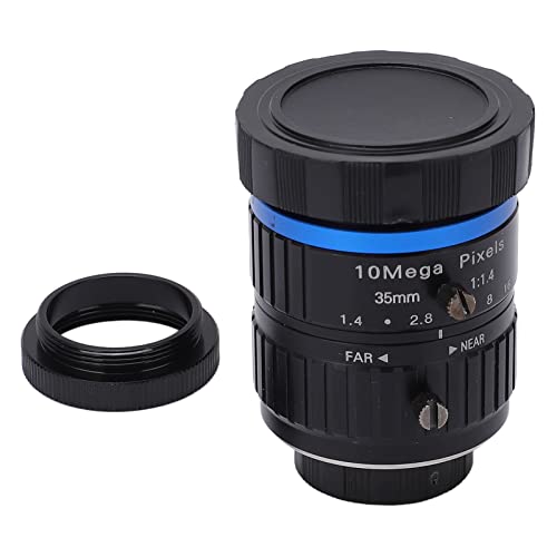 Objectif manuel Iris de 35 mm optique haute définition 10 MP capteur 1 pouce