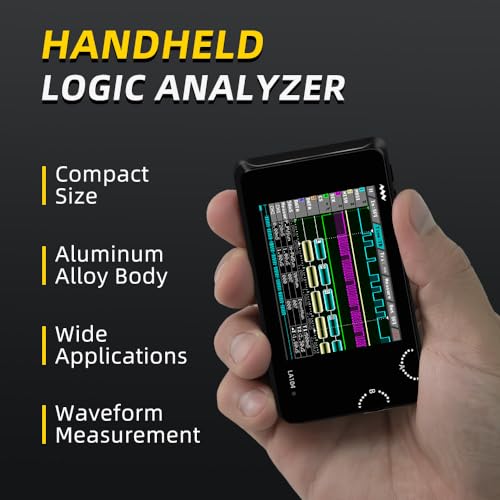 Logikanalysator LA104 Tragbarer mit 4-Kanal100Mb/s eine Datenerfassungsrate für Arbeiten an Prüfständen oder im Freien