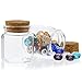 Bright Creations Spell Jars - 50ml, Clear, 12 Pack - Mini Glass Jars with Cork Lids & Apothecary Bottles for DIY Witchcraft, Bridal Shower Favors & Wedding Party Favors for Guests