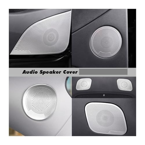 Cache-Haut-Parleur Tesla Model Y 2021 : Rénovation Grille Audio Rayée Toit - 3