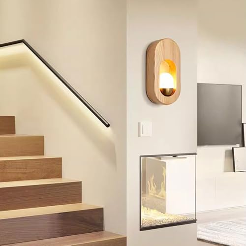 Luminaria de pared para dormitorio moderna con base G4 monocasco 4