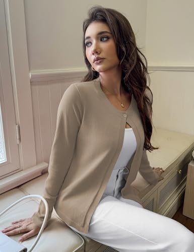 Image of OmicGot Women's Long Sleeve Shrugs Open Front Cropped Cardigan Sweater Bolero Shrugs S-XL