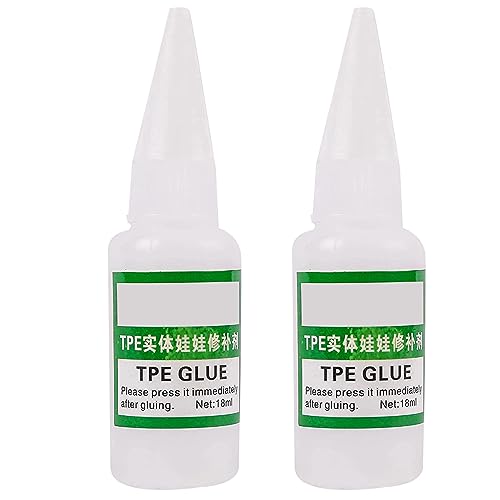 Uikdjgu Pegamento TPE de Silicona Líquida, Transparente, 20 Ml 2 Unidad