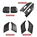 Anti-scratch kit for 2020-2026 Land Rover Defender 90 110 130 mirrors body front bumper rear door anti-scratch exterior taillight trim cover modification parts (Defender 110/130 (set of 8) matt black)