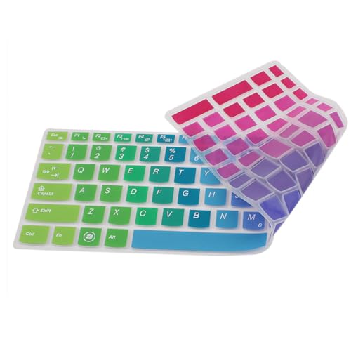 Protector de Teclado de Silicona Multicolor para Laptop miniatura 5
