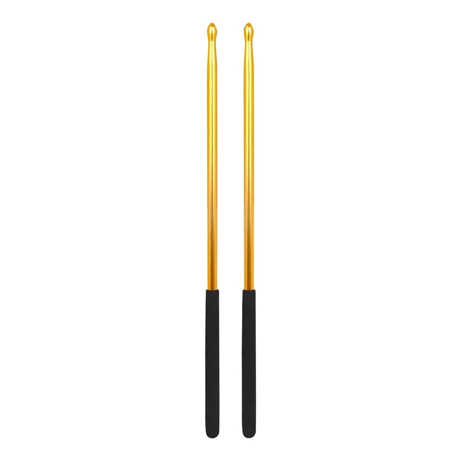 1 Paar 5A Drumsticks Aluminium Einfache Metall Rutschfeste Übungs-Drumsticks Drum Parts Zubehör Für Profi