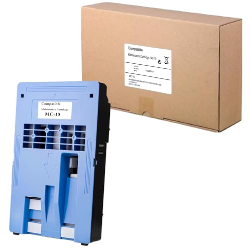 LCL MC-10 Cartouche d'encre d'entretien Cartouche de Maintenance Remplacement pour Canon imagePROGRAF iPF750 iPF755 iPF760 iPF765 iPF670 iPF680 iPF685 iPF770 iPF780 (1-Pack)