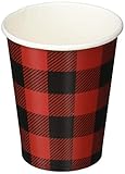 Buffalo Plaid 9oz Hot/Cold Cups (8 ct)