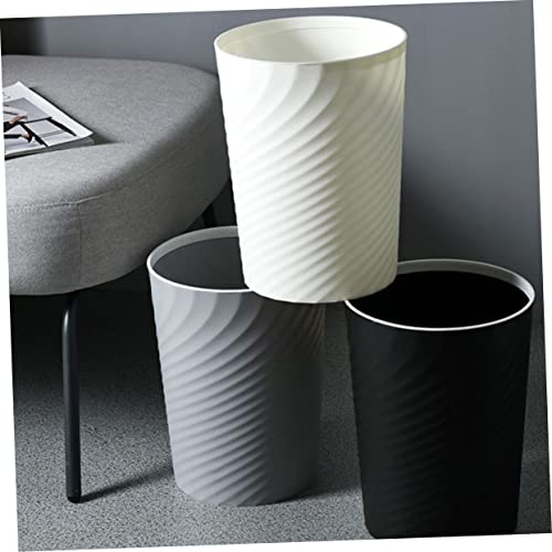 Caneca de basura rectangular para cocina negra miniatura 5