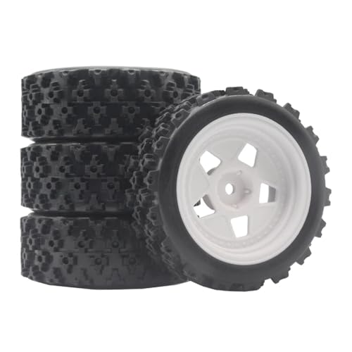 RC���f���A�N�Z�T���[ For Tamiya XV01 XV02 For TT01 TT02 PTG-2 1/10 RC �J�[�A�b�v�O���[�h�p�[�c�S���^�C���z�C�[���^�C�� 70 �~�����[�g�������[�^�C�� 4 ��(GF01W-7005)