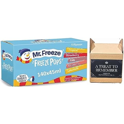 Mr. Freeze Assorted Flavours Freeze Pops Cover