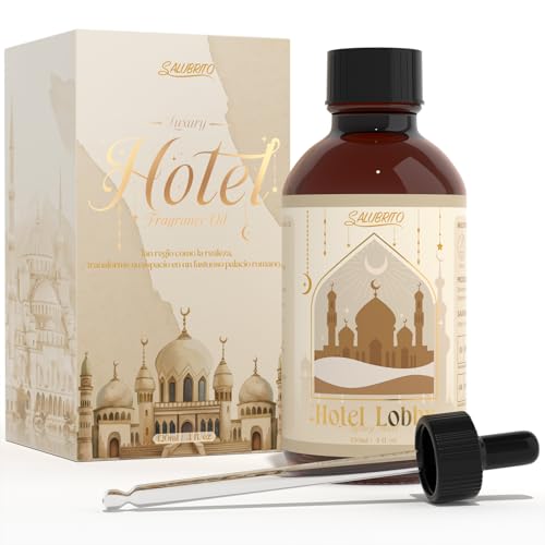 SALUBRITO Hotel Lobby Essential Oil 4 Fl.Oz (120ml), Pure & Natur...