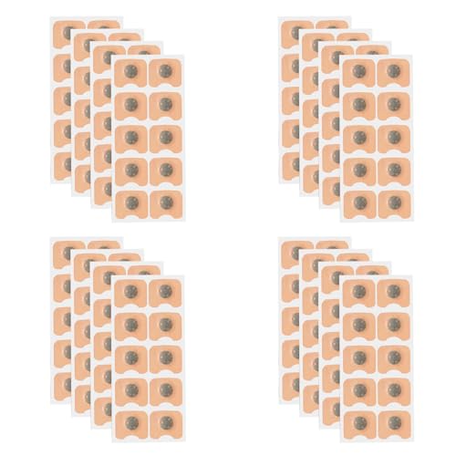 80 Pares Tiras Nasales Magneticas, Tiritas nariz, Dilatador nasal, Mejora la Respiración, Dilatador Nasal Magnetico, Optimiza tu Sueño Nocturno (B)