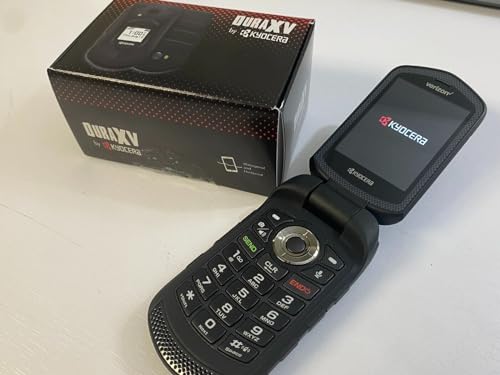 Kyocera DuraXV LTE E4610 Non-Camera Verizon Wireless Rugged Waterproof Flip Phone (Renewed)