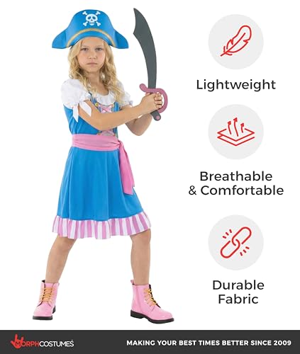 Disfraz de Pirata para Niñas 3-4 Años miniatura 7
