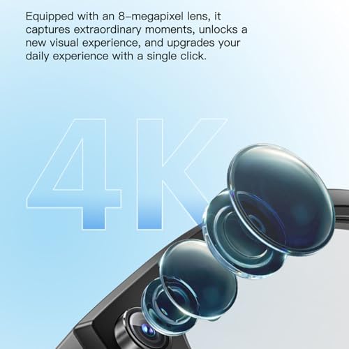 Gafas inteligentes AI que solucionan la traducción con video 4K 2