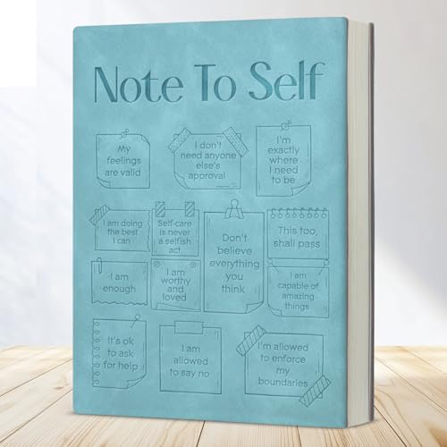 Mental Health Notebook Note to Self Positive Affirmations Journal...