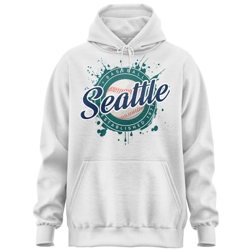 Seattle Baseball Established 1977 hoodies for Men & Women, Classic Baseball Top