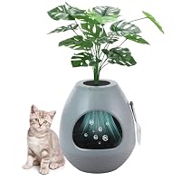 Amazon | 【したてニオイも自動分解】猫トイレ 大型 プランター型