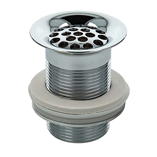 tecuro Vanne à tige avec entrée trouée, raccord 1 1/4