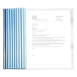 Portable, polyvalent et adaptable : un lot de 10 kits baguettes de reliure permet de répondre aux besoins d'organisation importants pour les réunions, les études et les projets personnels, ce qui en fait un accessoire de rangement indispensable au bureau, à la maison, en entreprise ou à domicile.