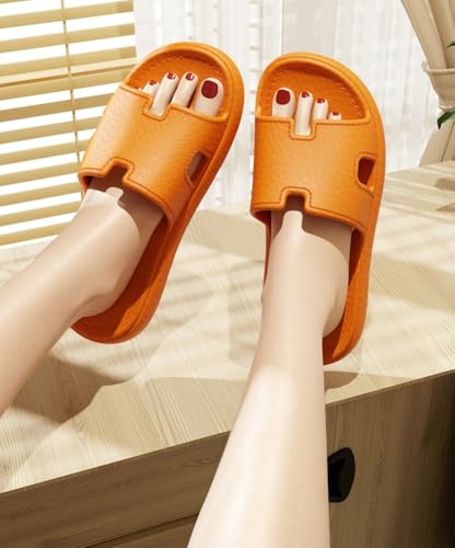 Caistre Women's Pillow Slippers Non-Slip Shower Sandals Soft Slipper Slides Dry Quickly Home Shoes Comfortable Beach Slipper Sandals2