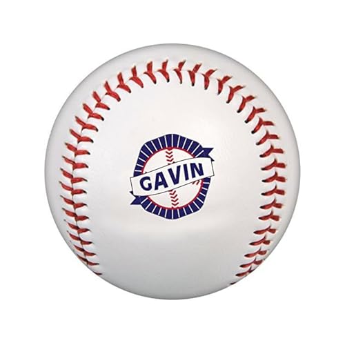 Infusion Custom Baseballs, Official Size Personalized Baseballs - Ball & Name Banner Design