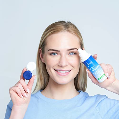 INNOXA - Kontaktlinsenflüssigkeit - Optimaler Tragekomfort durch HYALURON - Pflegelösung 100 ml für alle Weichen Kontaktlinsen mit Behälter