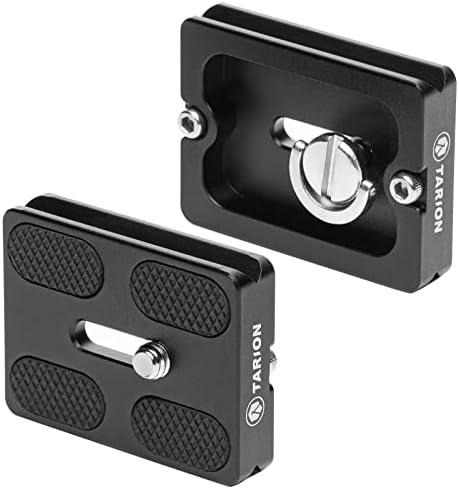 Mini Plaque à Dégagement Rapide Pour Appareil Photo - Compatible Trépied Et Batterie V-Mount, Vis 1/4"