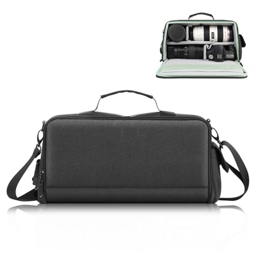 Estuche para cámara digital con protector engrosado y compartimentos portátiles 6