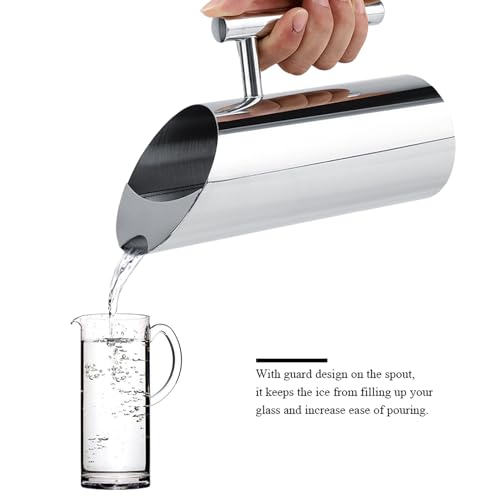 Carafe à eau en acier inoxydable design moderne et pichet durable table