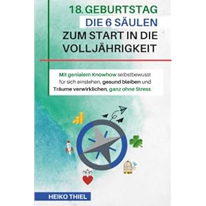 18 Geburtstag Die 6 Säulen zum Start in die Volljährigkeit: Mit genialem Knowhow selbstbewusst für sich einstehen…