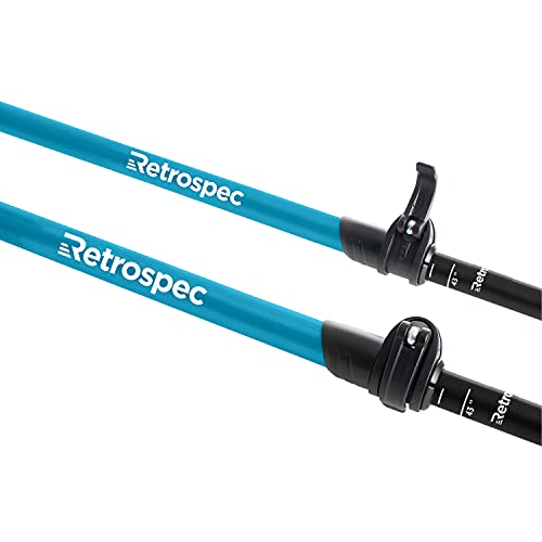 image for Retrospec Solstice Trekking & Ski Poles for Men & Women - Aluminum w/F