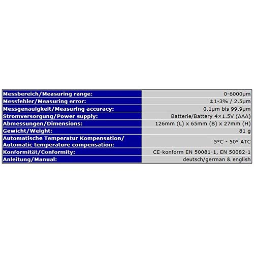 Schichtdickenmessgerät Lacktester Lackprüfer Lackschicht Kfz Unfall Motorrad Gutachten SDA