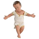 presepe gesso fai da te  Holyart Gesù Bambino in Gesso Dipinto a Mano presepi 60 cm Arte Barsanti