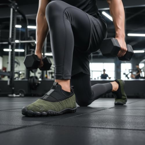 Image of Impakto Barefoot Rooted Comfortable Big Toe Box Gym, Cross Training, Walking Shoes for Men