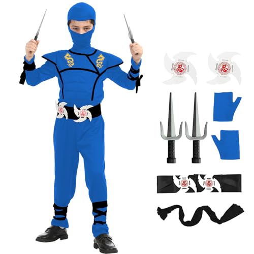 Disfraz de Ninja para Niños y Niñas miniatura 1