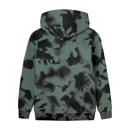 Men's Tie-Dye/Gradient Hoodie Fleece Lined/Terry Pullover Hooded Sweatshirts2