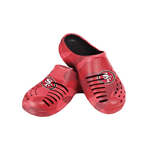 Image of FOCO Men's NFL Team Logo Garden Water Sandals Shoes Slipper Clogs
