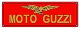 Victory Vintage Signs Moto Guzzi Motor Oil Sign 6X18