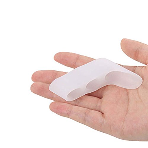 Supvox 5 pares de corretores de joanete para separador de dedos de martelo e dedos corretores de joa