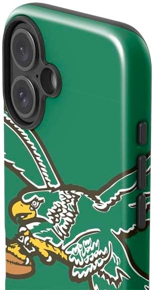 Skinit Impact Phone Case Compatible with iPhone 16 Plus - Officially Licensed NFL Philadelphia Eagles Retro Logo Design