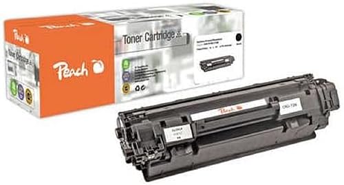 Peach Cartuccia toner nero, compatibile con Canon