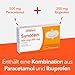 Synofen von ratiopharm: schnell, stark und gut verträglich gegen Schmerzen – mit der Wirkstoffkombination aus Paracetamol und Ibuprofen, 20 Filmtabletten (20)
