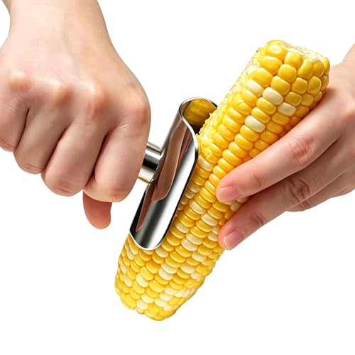 Safe Corn Peeler with Hidden Blade for Corn on the