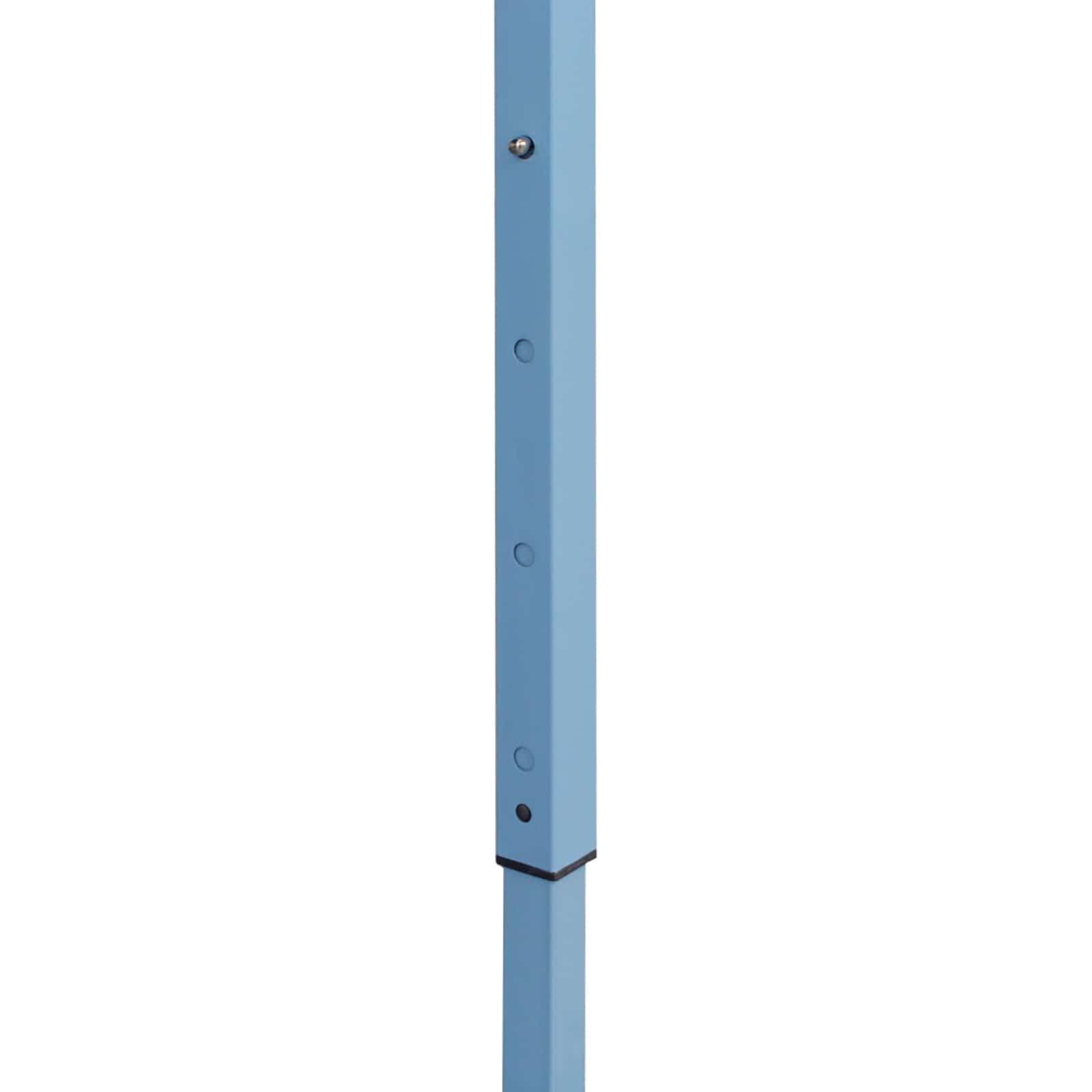Niebieski namiot imprezowy 280 x 410 x 315 cm tkanina Oxford