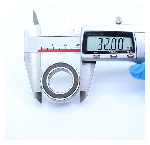 Roulement céramique hybride 63804 billes Si3N4 double rangée étanche 3804 2RS 20x32x10mm