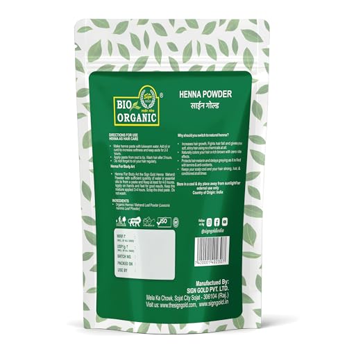 Polvo de Henna Natural para Cabello Marrón 400g miniatura 5