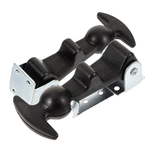 HOLIDYOYO Boat Door Latch Lock T-Handle Rubber Latch Shock Absorbing Buckle for Marine Use